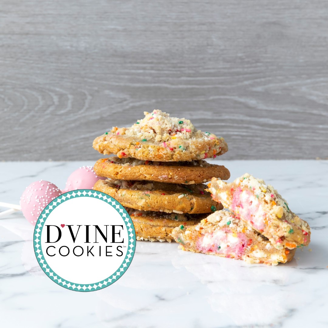 Stuffed Birthday Cake Cookie